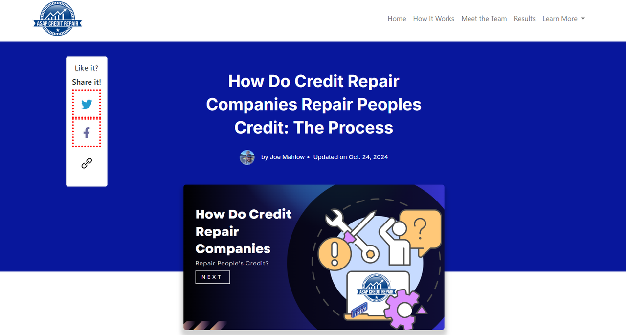 credit repair companies increase credit score